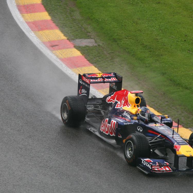 Formel 1 urschnelles Rennauto